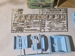 RARE ORG 1/25 AMT ’59 EL CAMINO CUSTOMIZING KIT STEERABLE WHEELS COMPLETE 60s