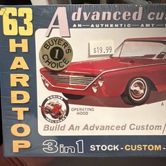 AMT 1963 Ford 500XL Hardtop Advanced Customizing Kit 38453 – NIB Factory Sealed!