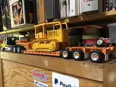FRONT GRILL KIT FOR AMT 1/25 SCALE BULLDOZER MODEL