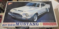 Nichimo 1967 / 1968 Mustang Shelby Cobra GT 500 1/16 Unbuilt Kitt MC – 1601