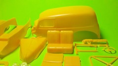 40 Ford Sedan Delivery Van 1940 1/25 Hood Body Glass Interior Chrome Bumpers Lot