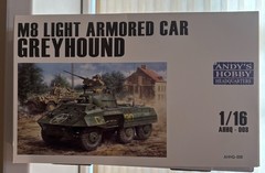 AHHQ Takom 1/16 M8 Light Armored Car Greyhound