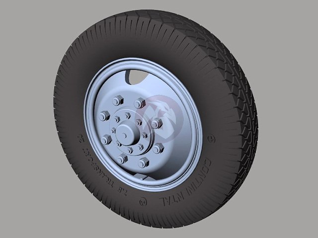Panzer Art 1/35 Mercedes LG 3000 Truck Road Wheels (Commercial) (ICM) RE35-322