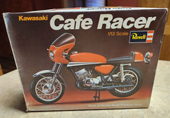 Kawasaki Cafe Racer 1:12 Revell H-1516 Vintage Model Motorcycle Kit Unassembled