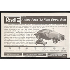 Revell Amigo Pack ’32 Ford Street Rod 1:24 without Mini Die Cast Ford 85-6685