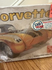 AMT Retro Deluxe Edition ’55 Corvette 1:25 Scale Model Kit AMT683/12 New Sealed