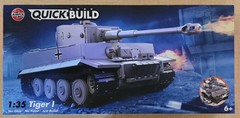 Airfix J6041 Tiger 1 Heavy Tank QUICKBUILD Plastic Model