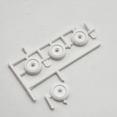 Revell 1/24 Shelby Cobra 427 S/C 85-2828 Parts Kit Bash Wheel Hubs