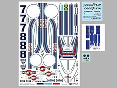 Tamiya 1/12 Big Scale No.42 Martini Brabham BT44B 1975 with Etching Parts NEW