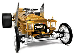 Race Car Custom Built with Ford Mustang Engine Classic Model Carousel GOLD1 18GT