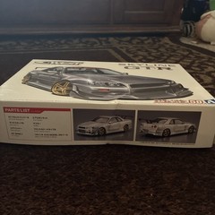 Aoshima 1/24 C-West 2002 NISSAN SKYLINE GTR BNR34 Plastic Model Kit