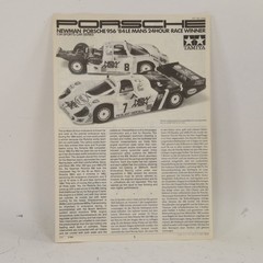 Unassembled Tamiya Joest Newman Porsche 956 NEW MAN Le Mans Winner Group C 1/24