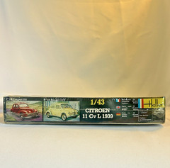 Heller Citroen 11Cv L 1939 Model Car Kit NEW in FACTORY SEALED BOX