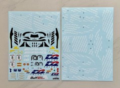 S.K.Decals 1/24 GT Evo Inter GT Challenge Gulf 12H 2022 RAM Racing Decal