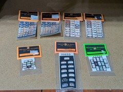 Prestons Car Parts – #5 – 1:24 Scale – Assorted License Plate Decals – NOS