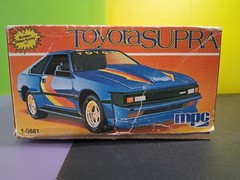 MPC TOYOTA SUPRA MODEL KIT AND CHEVY NOMAD MODEL KIT *PARTS ONLY*