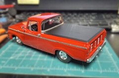 1963 FORD F-100 SHORT BED RESIN CONVERSION KIT – AMT 1963 FORD UNIBODY F100 KITS