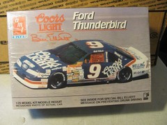 Amt Ertl Coors Light Ford Thunderbird 1:25 1991 Ertl.
