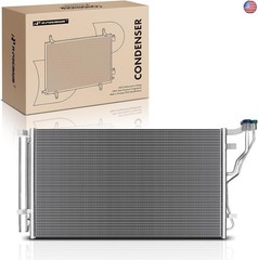 A-Premium Air Conditioning A/C Condenser Compatible with Hyundai Sonata