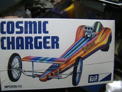 MPC CARL CASPER’S COSMIC CHARGER FUEL DRAGSTER 426 HEMI SEALED OUTSIDE