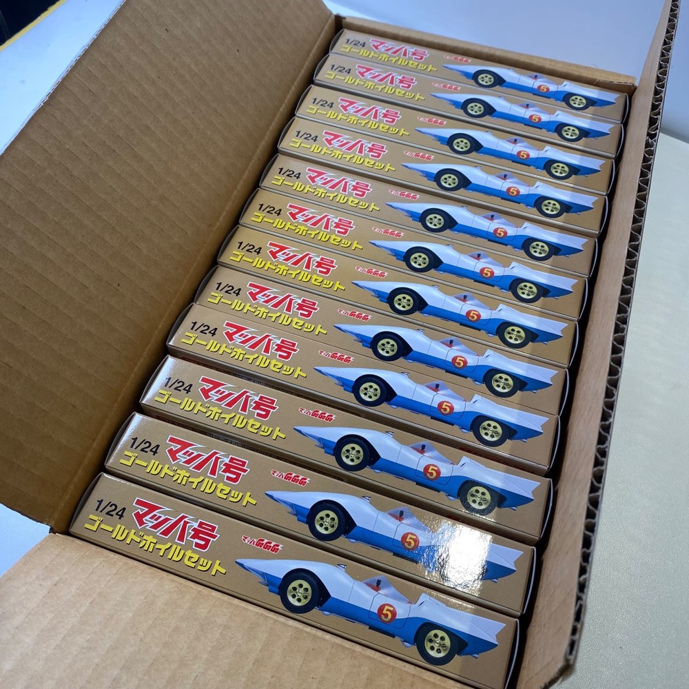 IMAI Mach Go Go Go Mach 5 GOLD WHEEL SET　Special Parts Set for 1/24 Scale 12-Box