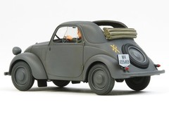 1/35 Military Miniature No.321 German Army Staff Car Simca 5 Plastic Model 35321