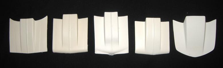 ANY 5 RESIN COWL/OUTLAW HOODS. One Price. YOU CHOOSE!!!