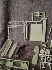Lot of Model Car Part Trees and Other Parts 1/25