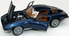 Corvette Chevrolet55Chevy57StingRay1:24Race Car1967Custom Built1963RARE Model18