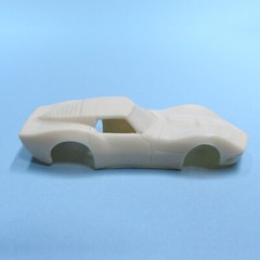 Jimmy Flintstone Custom Corvette Makoshark slot car resin body JFSL21