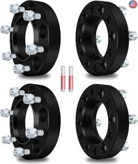 ECCPP 4PCS 6×139.7 Wheel Spacers Hubcentric 1.25″ 6×5.5 to 6×5.5 6×139.7mm fits