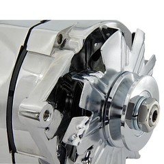 Bdeli Gm 1 Wire Alternator Self-Exciting High Output 100 Amp Chrome –