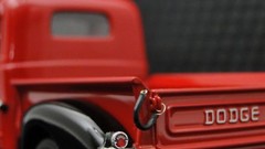 Dodge Pickup Truck Ram Custom Built Metal Model Promo Race Car