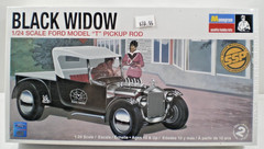 MONOGRAM BLACK WIDOW MODEL T ROD 1:24 MODEL KIT # 85-0060 FACTORY SEALED L@@K!