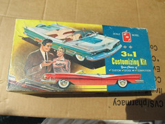 Vintage Amt 1959 Edsel Convertible “BOX ONLY” 3 In 1 Customizing Model Kit 139