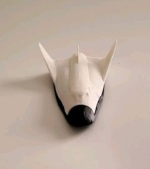 3D Printed Dream Chaser Cargo Space plane 1/100 Scale. Made in USA