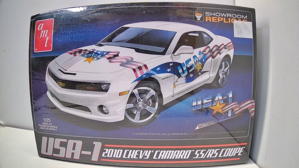 AMT 1/25 “USA-1” 2010 Chevy Camaro SS/RS Coupe #778 – Factory Sealed