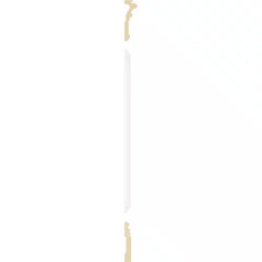 94 1/2 In. Adjustable 32 In. to 36 In. Ashford Square Panel Traditional Wainscot