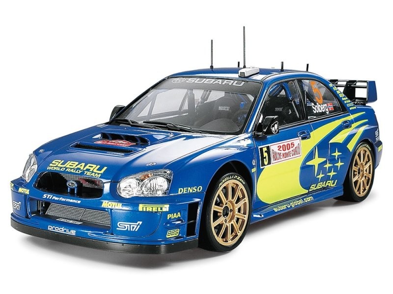 Tamiya 24281 1/24 Model Rally Car Kit Subaru Impreza GD WRC 2004 ’05 Solberg