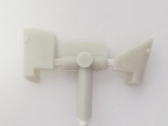 1958 Edsel Pacer FENDER BRACKETS from AMT 1:25 Model Kit 58