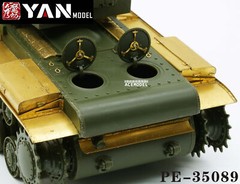1/35 Russian KV-2 Heavy Tank Photo-etched Super Upgrade Kit for Tamiya 35375
