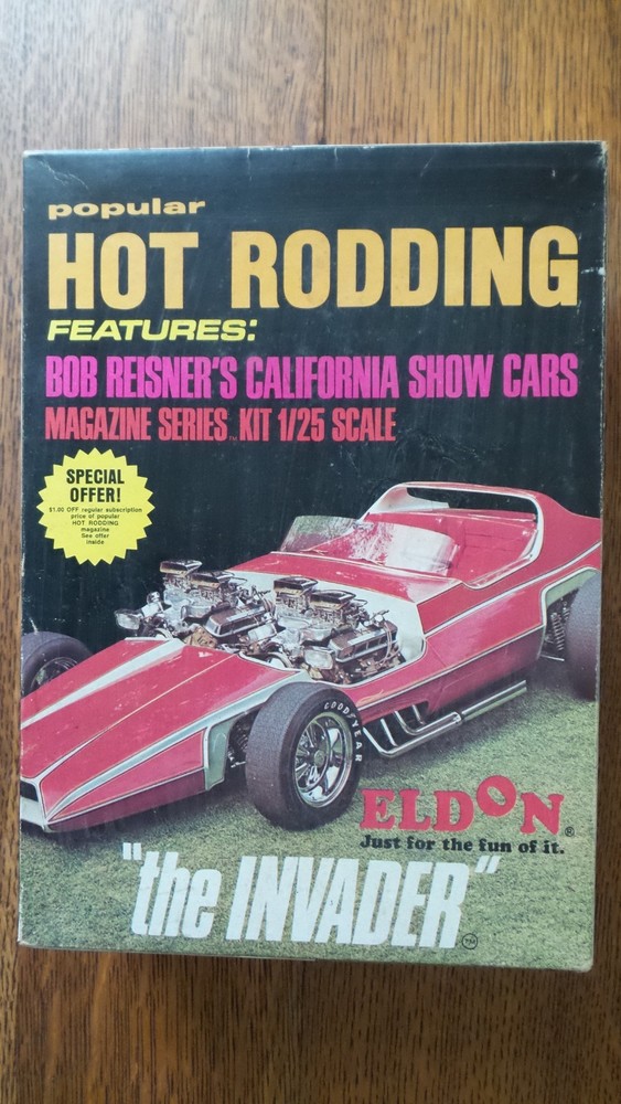 Eldon The Invader Show Car Model Kit Popular Hot Rodding