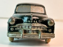National Products Pot Metal 1949 Dodge Promo Car with Base Plate