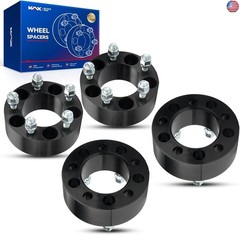 KAX 5×4.5 Wheel Spacers 2 inch, Lug Centric Wheel Spacers with 1/2″ x20 Studs