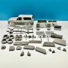 1984 Chevy Blazer K5 3D Printed Resin Model Kit
