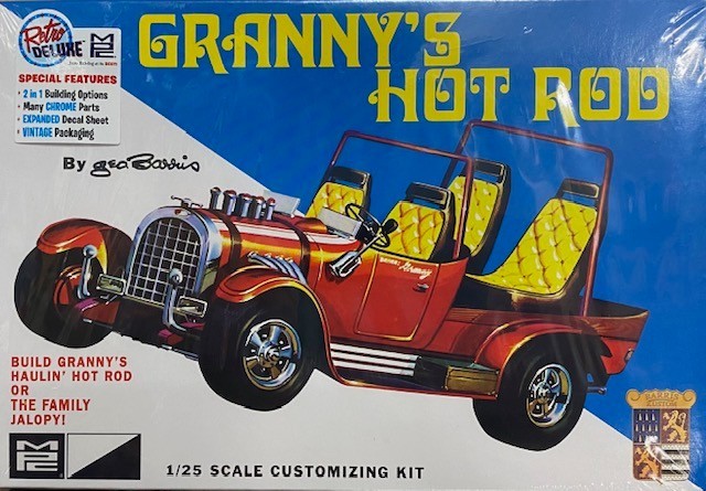Granny’s Hot Rod 2 in 1 Building Options MPC 1/25