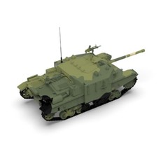 SSMODEL 72691 V1.7 1/72 Military Model Kit IA M43 46X 75mm Gun Motor Carriage