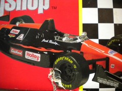 Vtg 2002 American Muscle Body Shop Motorsports Diecast Road Course Model Car