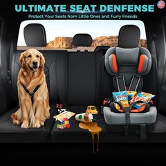 F150 Seat Covers Full Set – Pickup Truck Seat Protectors for Ford 2015-2026