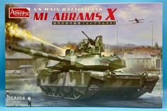 Amusing Hobby 35A054 AH 1/35 US Main Battle Tank M1 Abrams X w/ Metal Gun Barrel